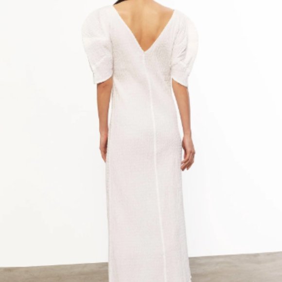 Mara Hoffman Gracen Dress White Size Medium - Picture 2 of 7